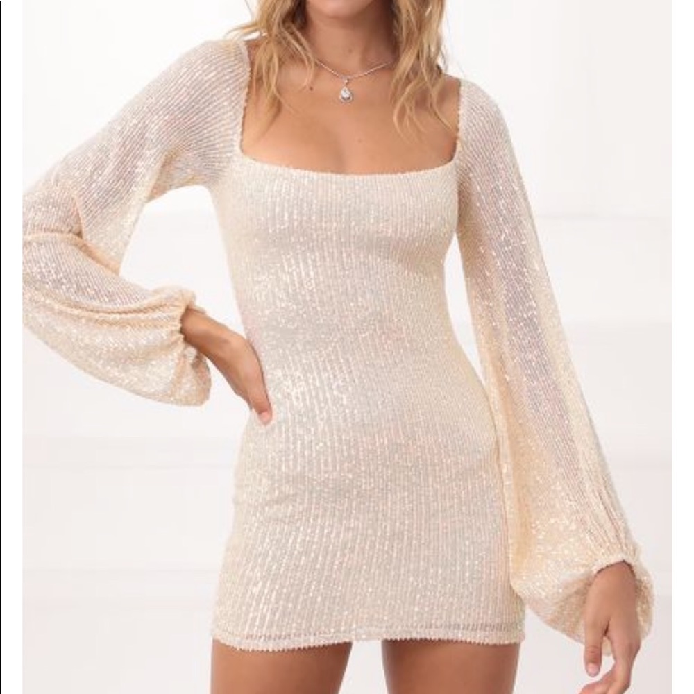 LUCY IN THE SKY SEQUIN DRESS